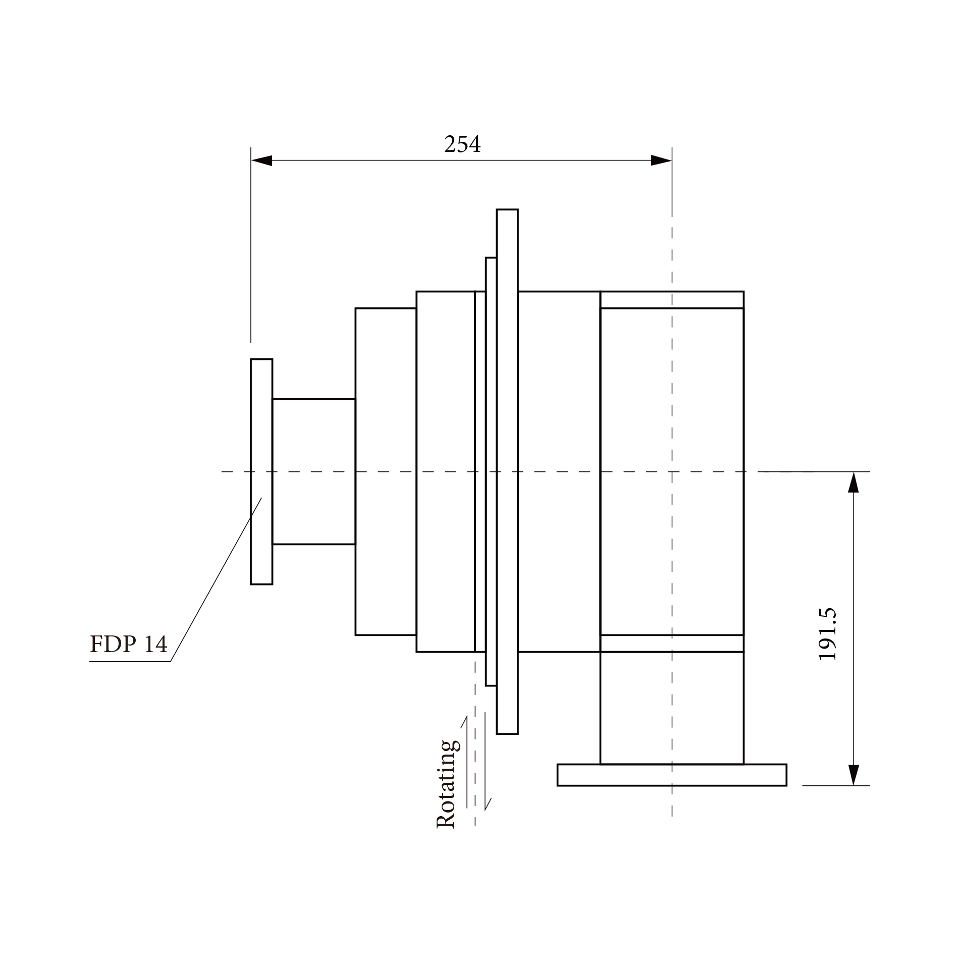 ��·������ת��ŦRJ153117 1.4 �C 1.6 GHz FDP14 ����